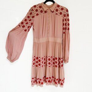 byTiMo Viscose Floral Tiered Midi Dress – Size L